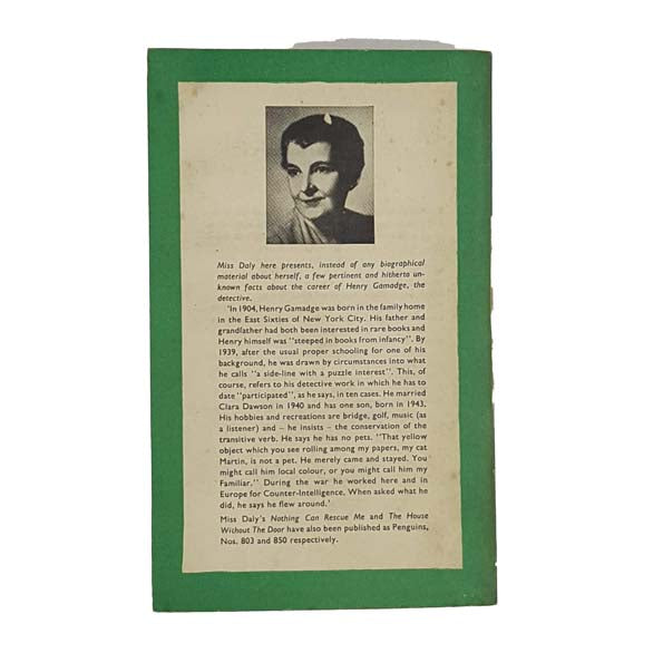 Evidence of Things Seen by Elizabeth Daly - Penguin 1951