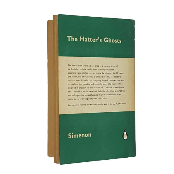 The Hatter's Ghosts by Georges Simenon - Penguin 1961