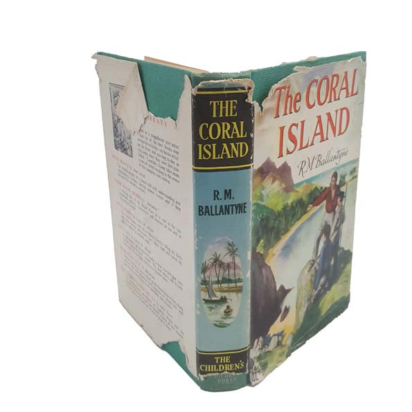 The Coral Island by R. M. Ballantyne - The Children's Press, 1958