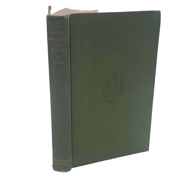 Oscar Wilde's Plays, Prose and Poems - J. M. Dent, 1945