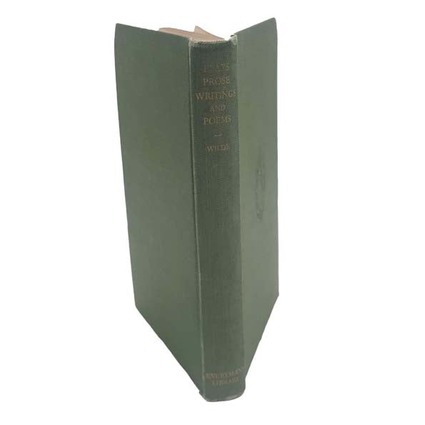 Oscar Wilde's Plays, Prose and Poems - J. M. Dent, 1945