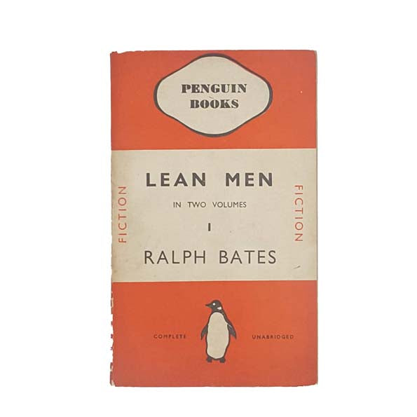 Lean Men I by Ralph Bates - Penguin, 1938
