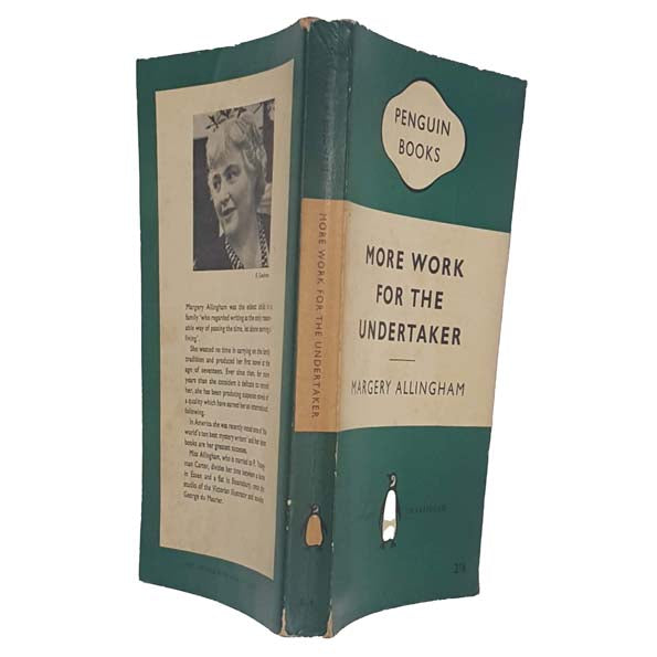 More Work for the Undertaker by Margery Allingham - Penguin, 1959