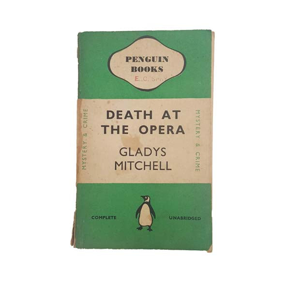 Death At The Opera by Gladys Mitchell - Penguin, 1940