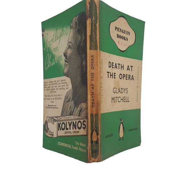 Death At The Opera by Gladys Mitchell - Penguin, 1940