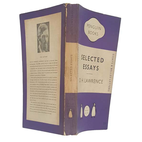 Selected Essays by D. H. Lawrence - Penguin, 1950