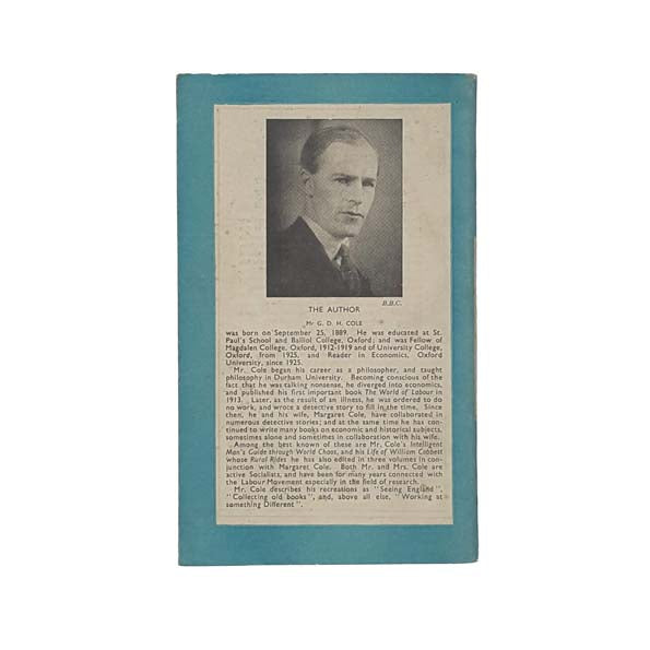 Persons and Periods by G. D. H. Cole - Pelican 1945