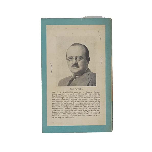 A Book of English Poetry collected by G. B. Harrison - Pelican 1945