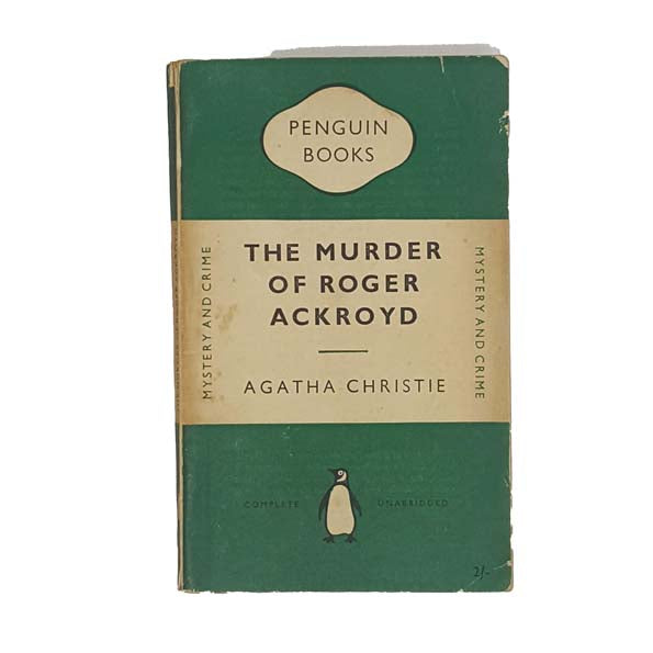 The Murder of Roger Ackroyd by Agatha Christie - Penguin c1950s