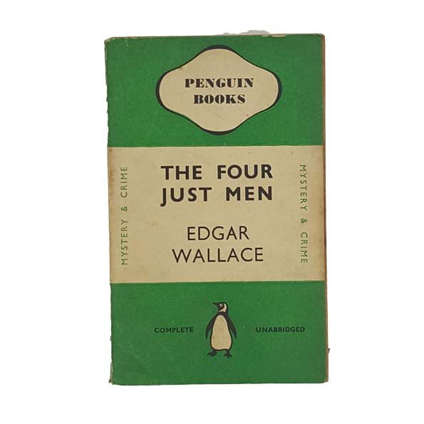 The Four Just Men by Edgar Wallace - Penguin 1940