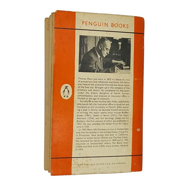 Buddenbrooks by Thomas Mann - Penguin 1957