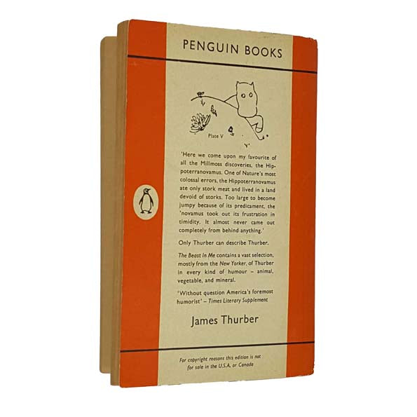 The Beast in Me and Other Animals by James Thurber - Penguin 1961