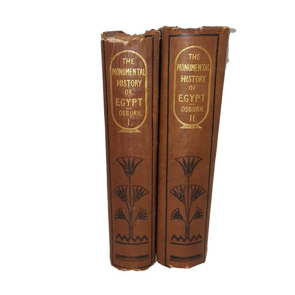 The Monumental History of Egypt I &amp; II, 1854