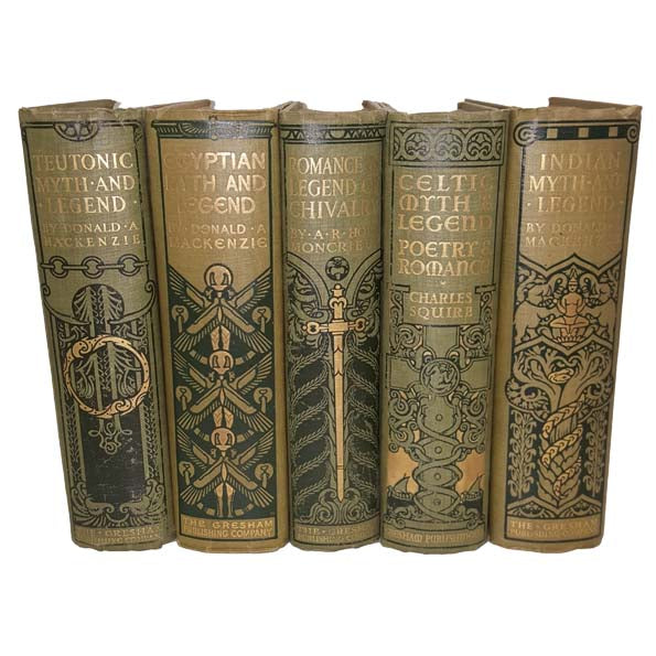 Myth and Legend Collection by Donald A. Mackenzie (5 books)