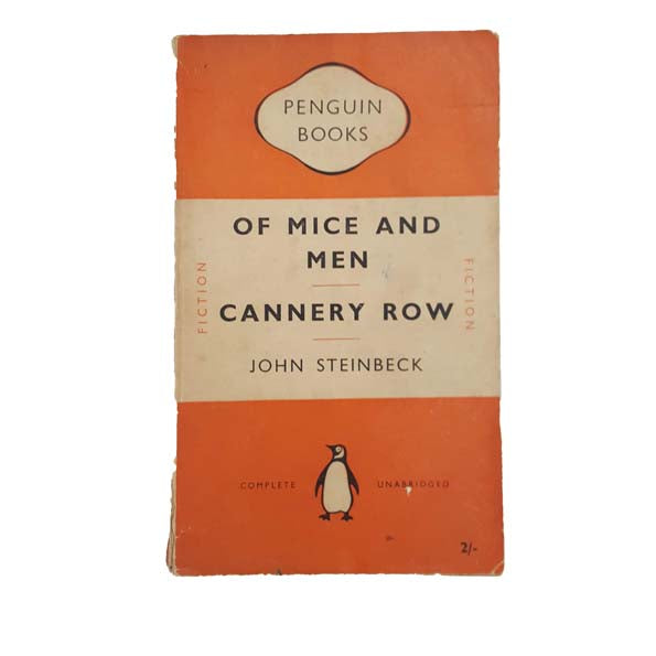 Of Mice and Men &amp; Cannery Row by John Steinbeck - Penguin, 1953
