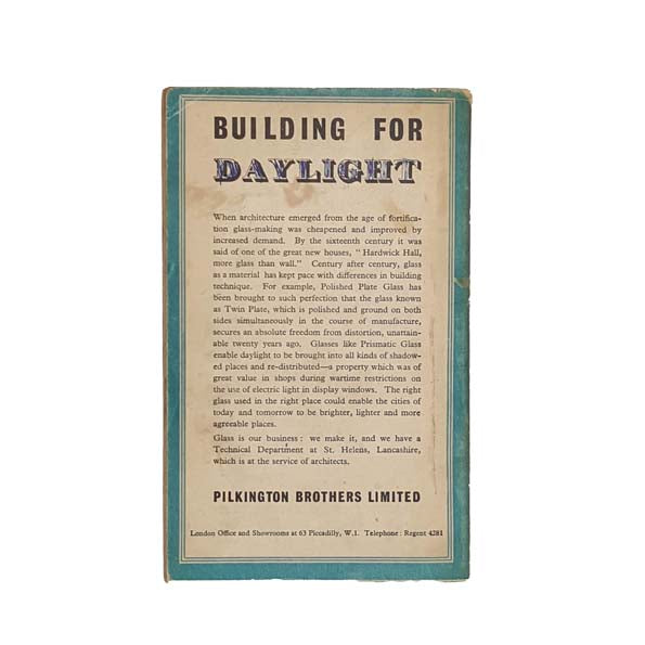European Architecture by Nikolaus Pevsner - Pelican, 1945