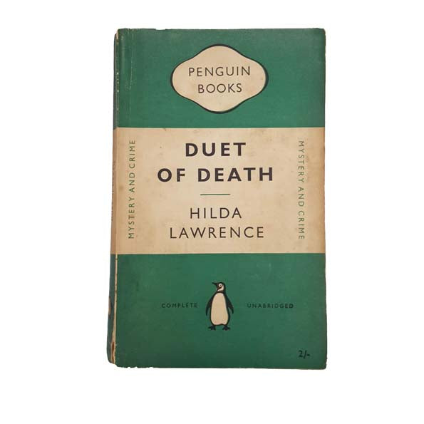 Duet of Death by Hilda Lawrence - Penguin, 1952