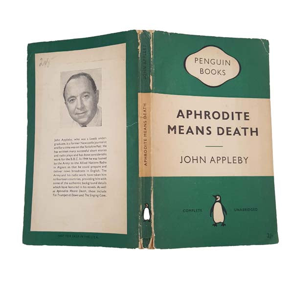 Aphrodite Means Death by John Appleby - Penguin, 1954