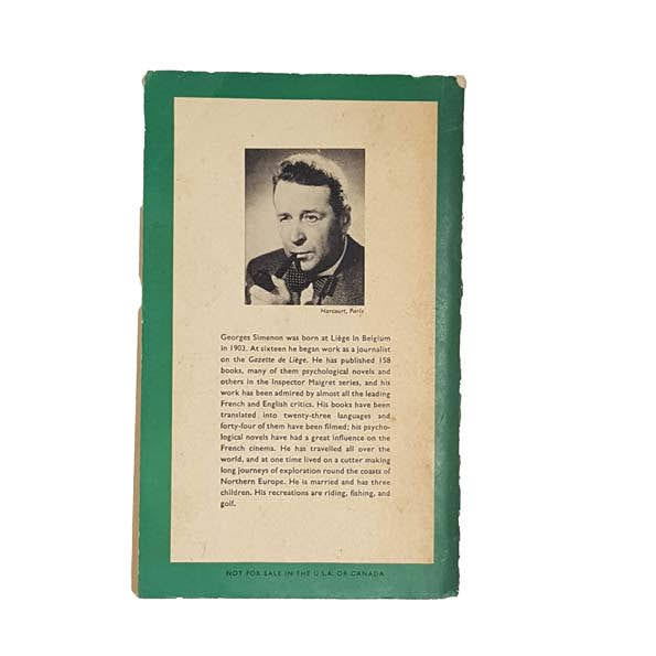 My Friend Maigret by Simenon - Penguin, 1959