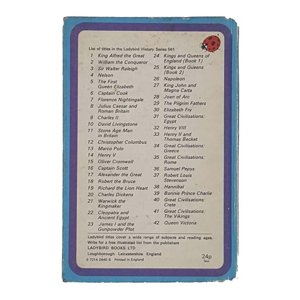 Ladybird 561 Blue Border Cover: Great Civilisations The Mycenaeans