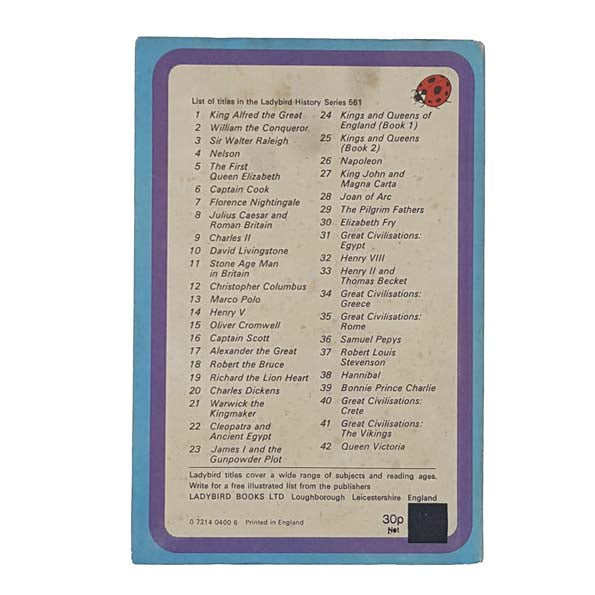 Ladybird 561 Blue Border Cover: Great Civilisations The Aztecs