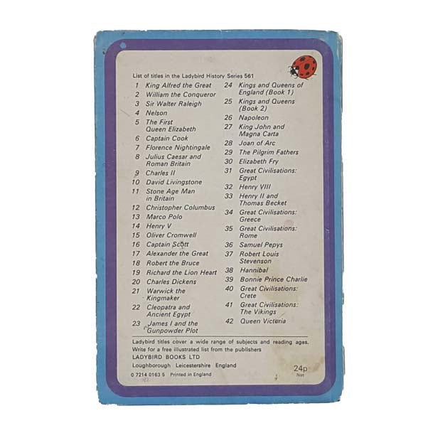 Ladybird 561 Blue Border Cover: Great Civilisations The Vikings