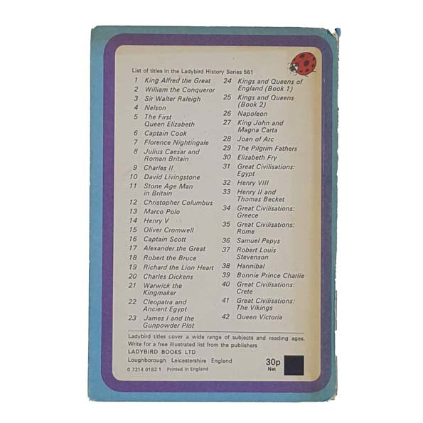 Ladybird 561 Blue Border Cover: Nelson
