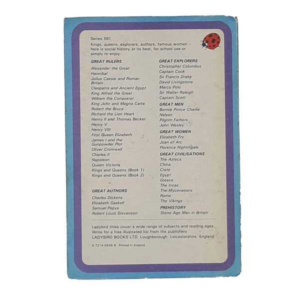 Ladybird 561 Blue Border Cover: Julius Caesar and Roman Britain