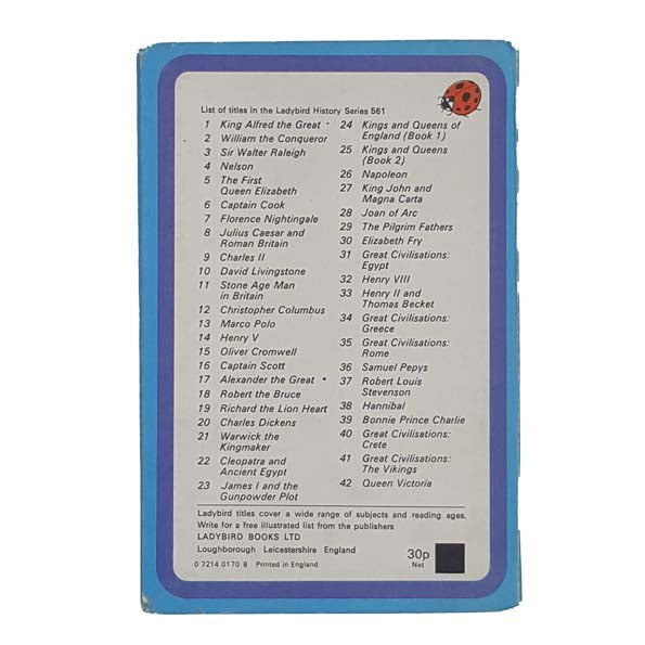 Ladybird 561 Blue Border Cover: Alexander the Great