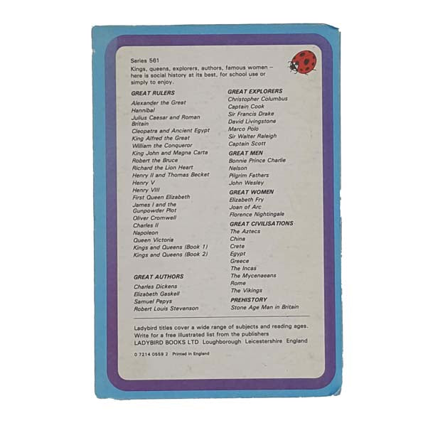 Ladybird 561 Blue Border Cover: Marco Polo