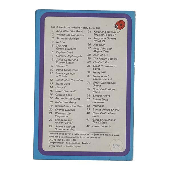Ladybird 561 Blue Border Cover: Christopher Columbus