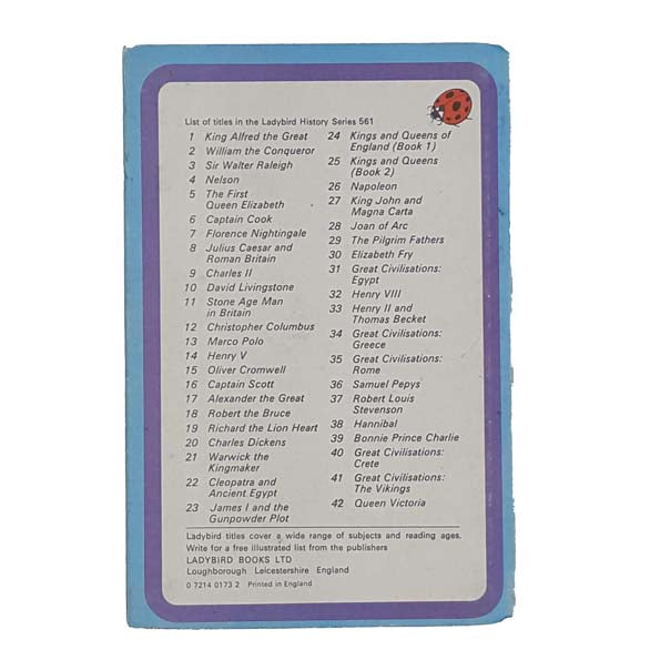 Ladybird 561 Blue Border Cover: Elizabeth Fry