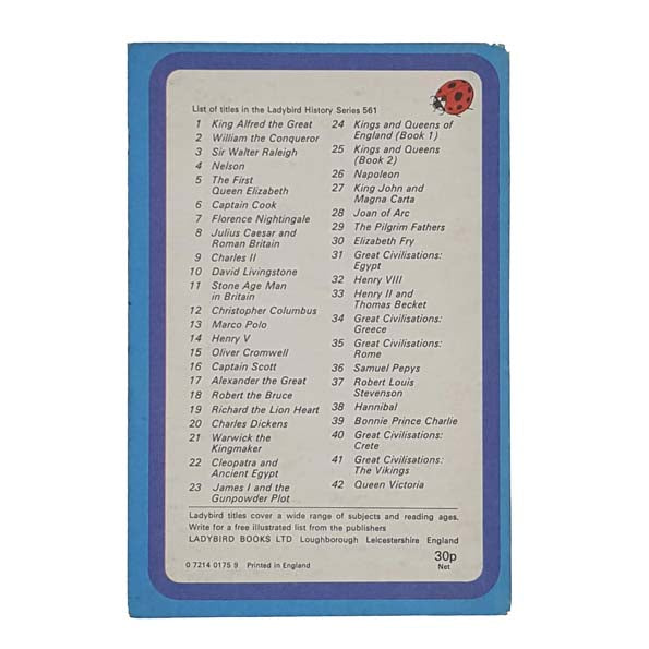 Ladybird 561 Blue Border Cover: Rome