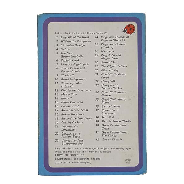 Ladybird 561 Blue Border Cover: China