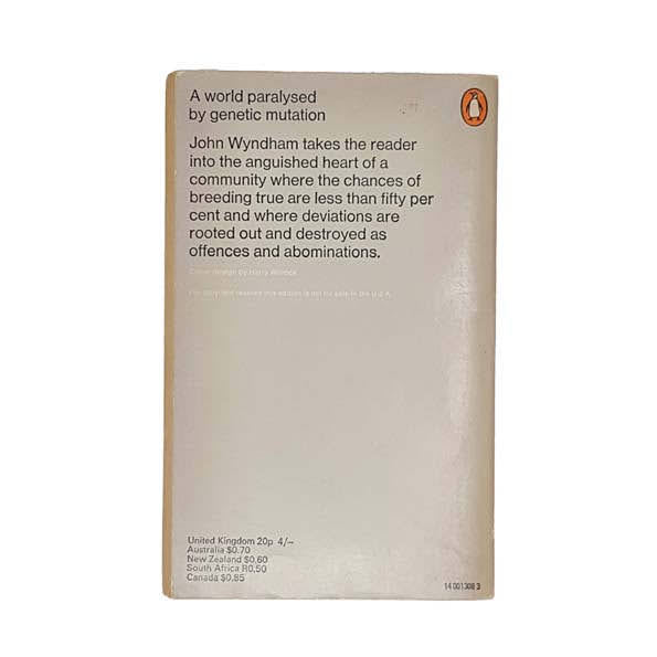 The Chrysalids by John Wyndham - Penguin, 1969 - Country House Library