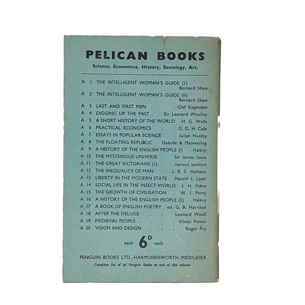 Vision and Design by Roger Fry - Pelican, 1937