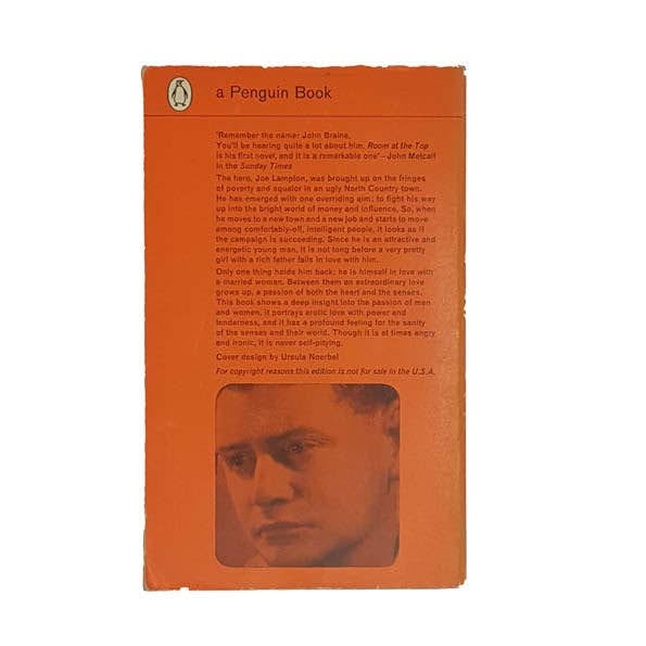 Room at the Top by John Braine - Penguin, 1966