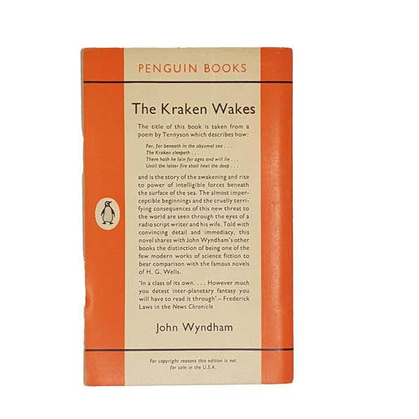 The Kraken Wakes by John Wyndham - Penguin, 1961