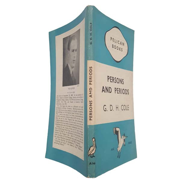 Persons and Periods by G. D. H. Cole - Pelican, 1945