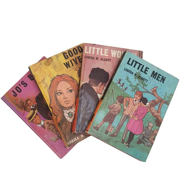 Louisa M. Alcott's Little Women Series 1-4 Collection - Bancroft, c.1970