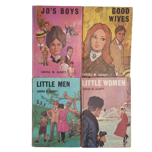 Louisa M. Alcott's Little Women Series 1-4 Collection - Bancroft, c.1970