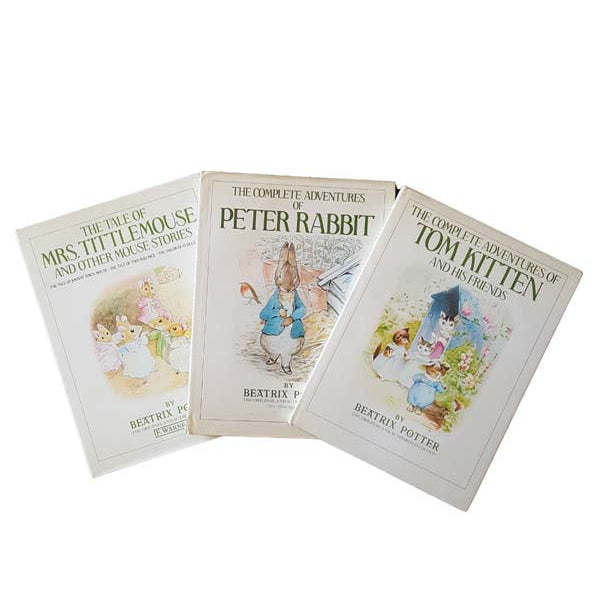 Beatrix Potter's The Complete Adventures of Peter Rabbit, Tom Kitten &amp; Mrs. Tittlemouse  - Warne, 1976