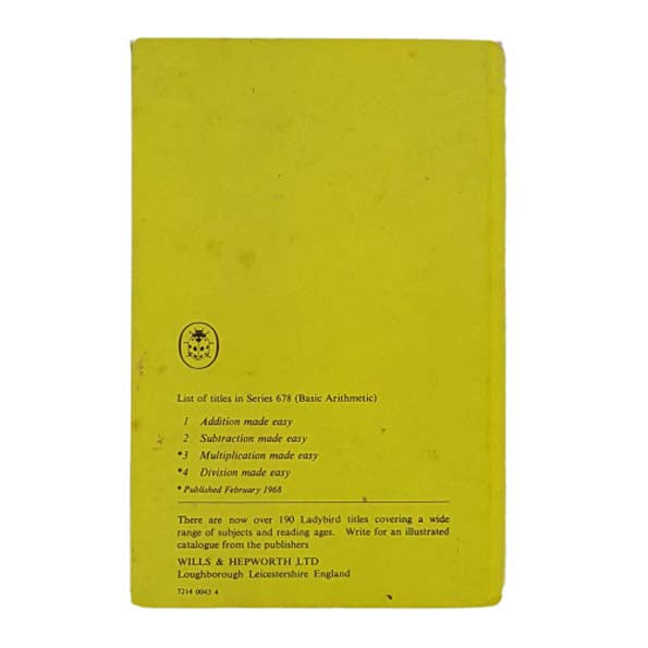 Ladybird 678 Basic Arithmetic: Addition Made Easy