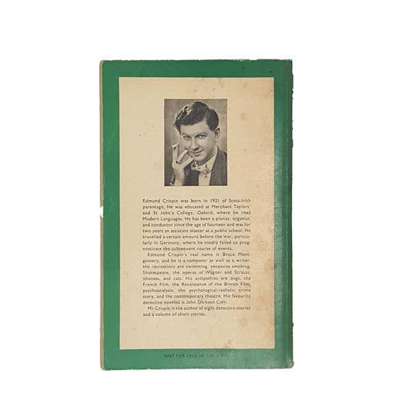 Buried for Pleasure by Edmund Crispin - Penguin, 1958
