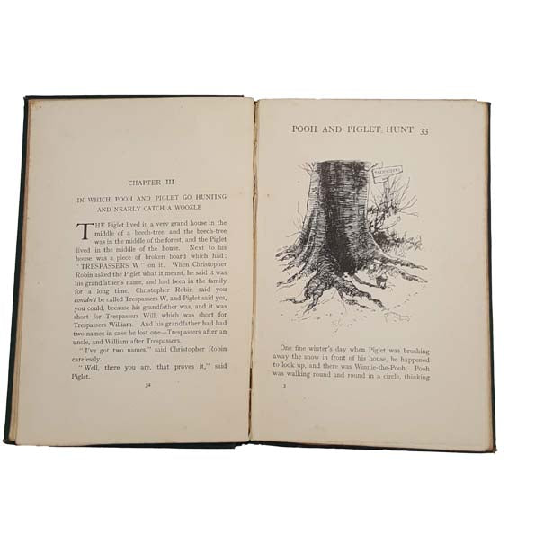 A.A. Milne’s Winnie The Pooh - First Edition, Methuen, 1926