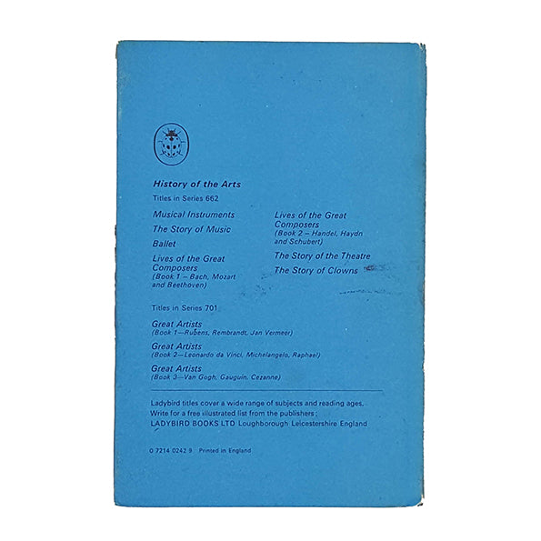 Ladybird 662 Music and Drama: Lives of the Great Composers Book 2