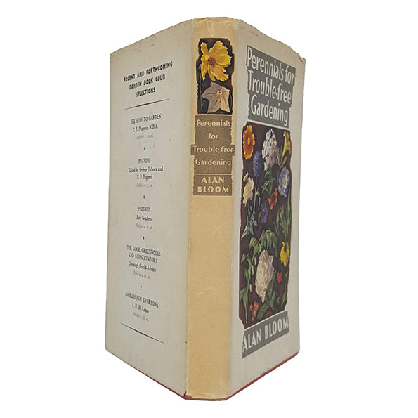 Perennials for Trouble-Free Gardening by Alan Bloom - Garden Book Club 1960