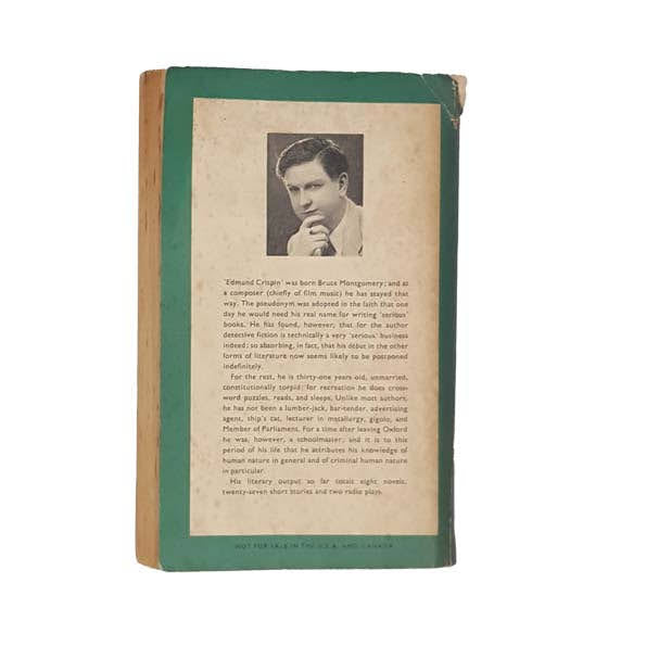 Love Lies Bleeding by Edmund Crispin - Penguin, 1954