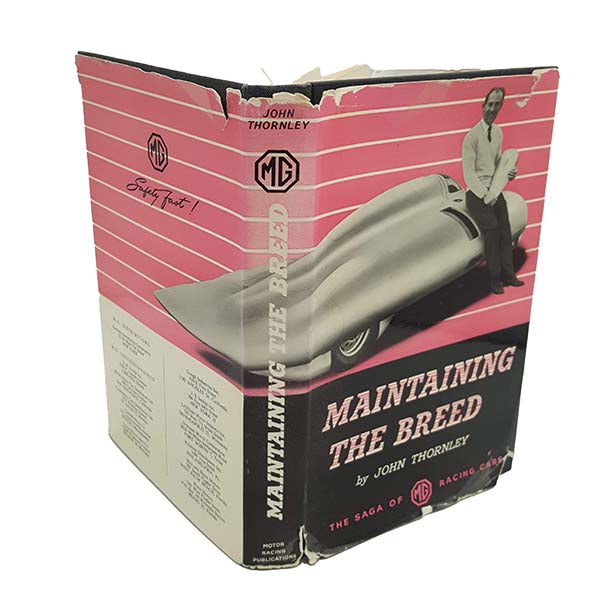 Maintaining The Breed by John Thornley, 1956 - Signed by Author
