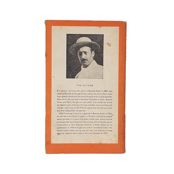 Don Segundo Sombra by Ricardo Guiraldes - Penguin, 1948